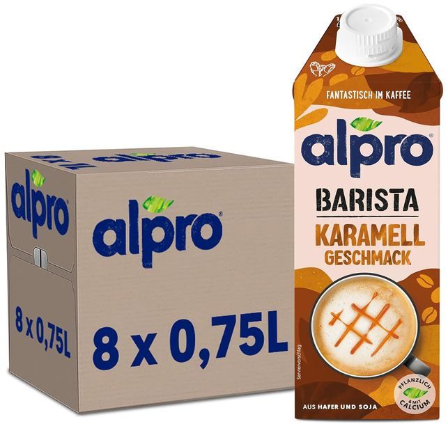 🥛 8er Pack Alpro Barista Karamell, je 750ml ab 14,32€ (statt 23€) 🥛 8er Pack Alpro Barista Karamell, je 750ml ab 14,32€ (statt 23€)