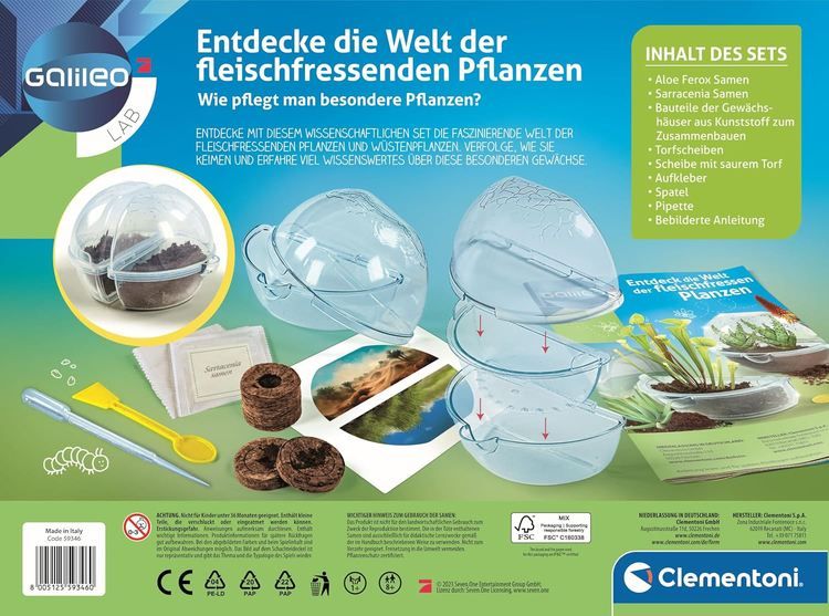 🌱 Galileo Lab Entdecke die Welt der fleischfressenden Pflanzen Set für 19,98€ (statt 29€) 🌱 Galileo Lab Entdecke die Welt der fleischfressenden Pflanzen Set für 19,98€ (statt 29€)