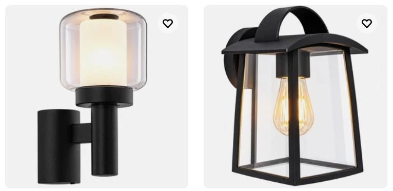 💡 eBay: Außenwandleuchten Sale mit 30% Rabatt   6 verschiedene Modelle ab 16€