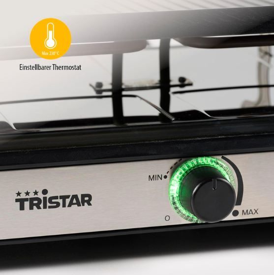 🧀 Tristar RA 2746 Raclette für bis zu 8 Personen für 33,99€ (statt 40€)