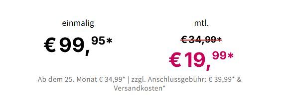 eff. Gewinn! 📱 Samsung Galaxy S26 FE für 99,95€ + Vodafone Flat 50GB für 19,99€ mtl. + 120€ Bonus eff. Gewinn! 📱 Samsung Galaxy S26 FE für 99,95€ + Vodafone Flat 50GB für 19,99€ mtl. + 120€ Bonus