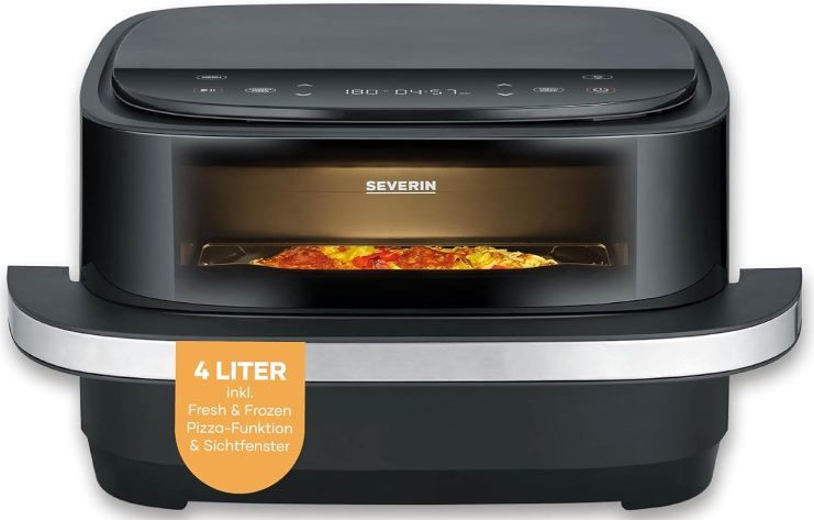 🍟 Severin FR 2464 Pizza & More Heißluftfritteuse für 64,38€ (statt 80€) 🍟 Severin FR 2464 Pizza & More Heißluftfritteuse für 64,38€ (statt 80€)