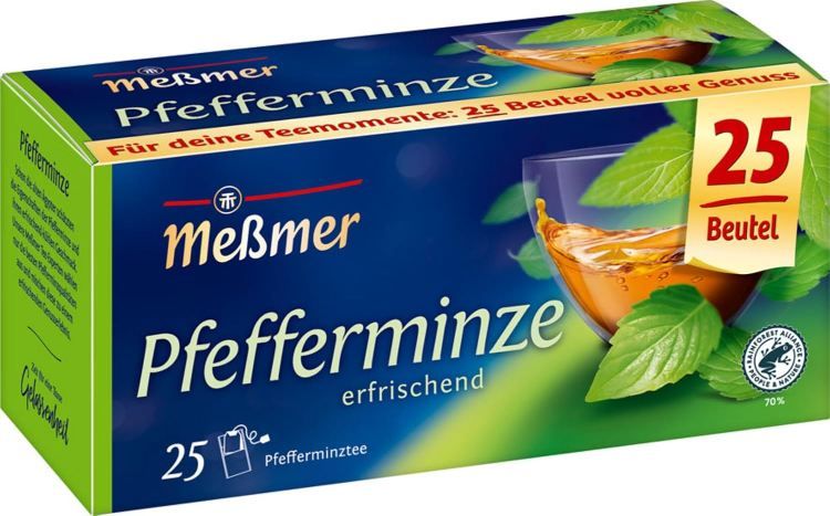 🍵 4 x 25er Pack Meßmer Pfefferminze Teebeutel ab 6€ (statt 9€) 🍵 4 x 25er Pack Meßmer Pfefferminze Teebeutel ab 6€ (statt 9€)