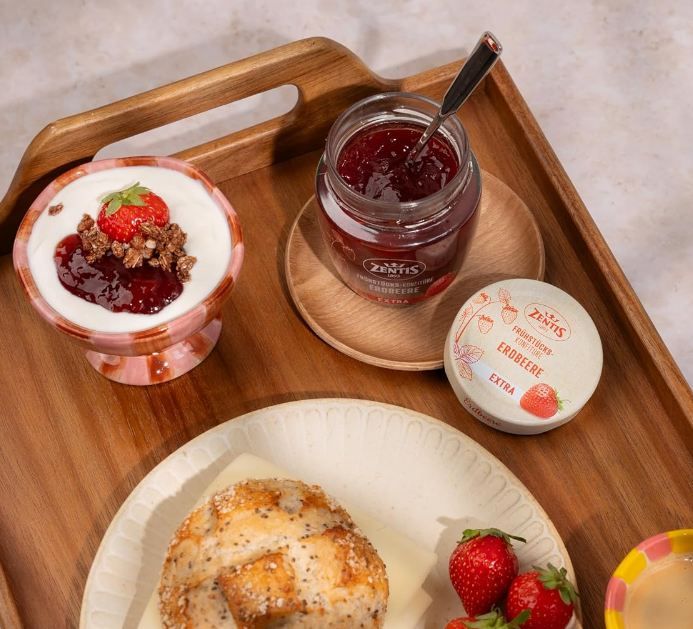 🍓 4 x 230g Zentis Frühstücks Konfitüre Erdbeere Extra ab 5,85€ (statt 10€)