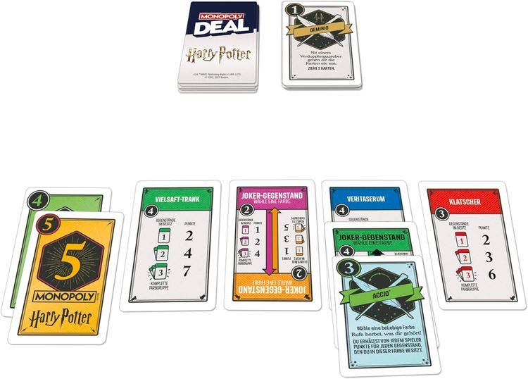 🃏 Monopoly Deal: Harry Potter Kartenspiel für 6,49€ (statt 12€) 🃏 Monopoly Deal: Harry Potter Kartenspiel für 6,49€ (statt 12€)