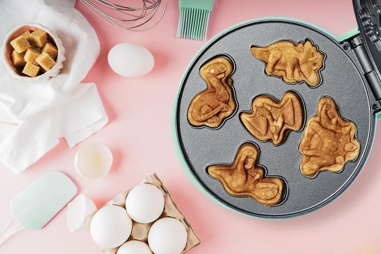 🧇 Bestron Waffeleisen für Mini-Dino-Cookie's für 17,49€ (statt 30€) 🧇 Bestron Waffeleisen für Mini Dino Cookies für 17,49€ (statt 30€)