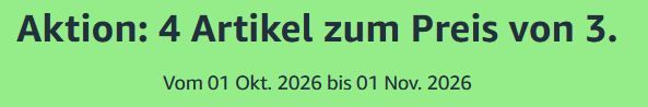 KNALLER! 🍫 Amazon: 4 für 3 auf Snacks, Süßigkeiten, Drinks & mehr + 5% Extra möglich! KNALLER! 🍫 Amazon: 4 für 3 auf Snacks, Süßigkeiten, Drinks & mehr + 5% Extra möglich!