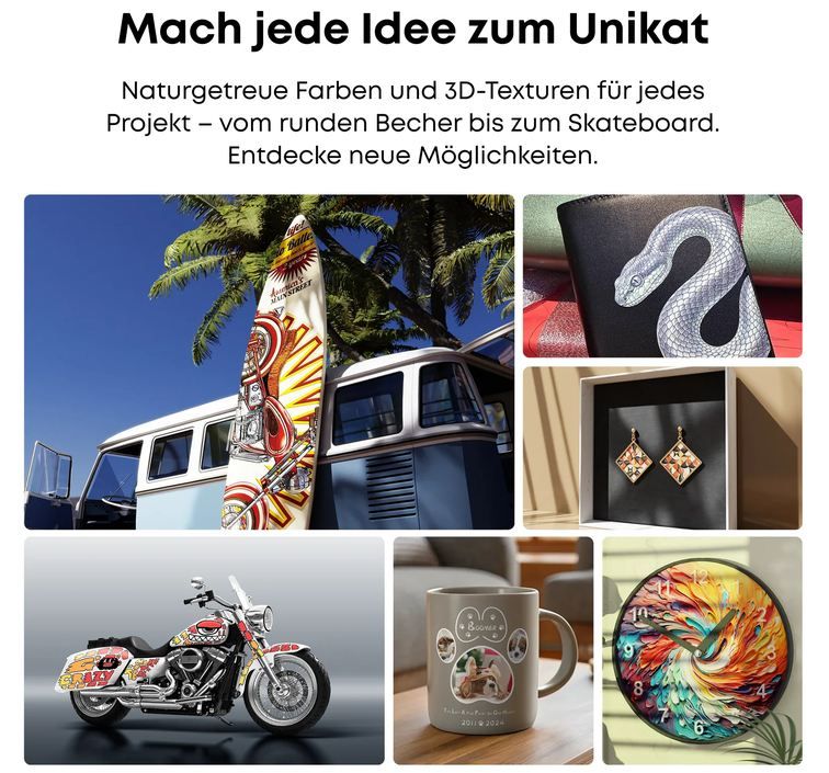 🖨️ eufyMake E1 3D-Textur UV-Drucker für 1.799€ (statt 2.104€) 🖨️ eufyMake E1 3D Textur UV Drucker für 1.799€ (statt 2.104€)