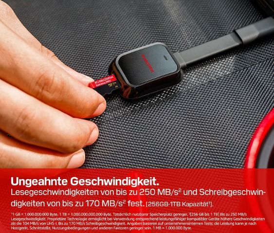 💾 Sandisk Extreme PRO UHS-I microSDXC mit 128GB für 34,99€ (statt 45€) 💾 Sandisk Extreme PRO UHS I microSDXC mit 128GB für 34,99€ (statt 45€)