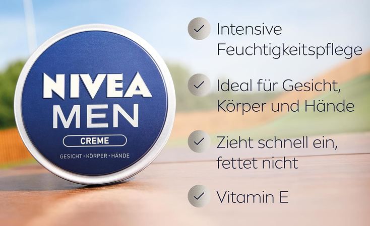 🧴 3er Pack NIVEA MEN Creme, je 150ml ab 7,15€ (statt 12€)   2,38€ pro Stück!