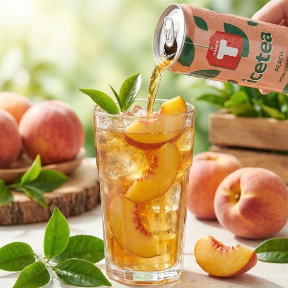 Fehler?! 🍑 24er Pack Thoms T Ice Tea Peach, je 250ml Dose für 7,21€ (statt 14€)   Nur 0,30€/Dose
