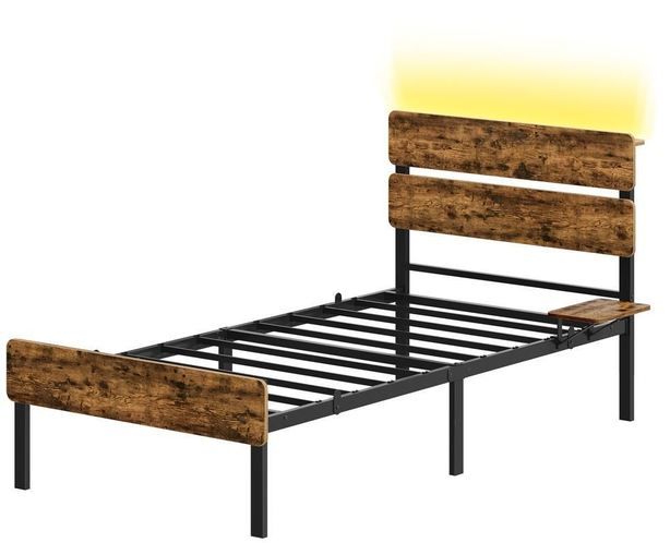 🛏️ VASAGLE Einzelbettgestell mit LED-Beleuchtung, 90x200cm für 65,99€ (statt 94€) 🛏️ VASAGLE Einzelbettgestell mit LED Beleuchtung, 90x200cm für 65,99€ (statt 94€)