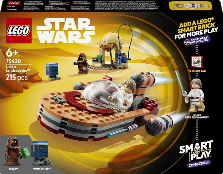 🪐 LEGO 75420 Star Wars SMART Play: Lukes Landspeeder für 19,99€ (statt 30€)
