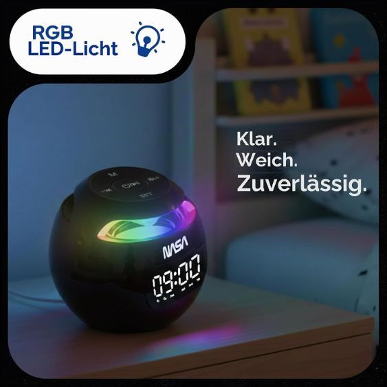 ⏰ NASA SP200 Wecker mit Bluetooth Lautsprecher für 23,37€ (statt 46€)