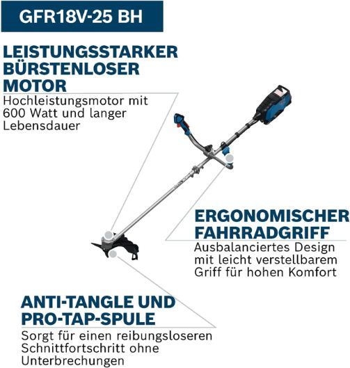 đĄ Bosch Pro GFR18V-25 BH Akku-Freischneider fĂŒr 220⏠(statt 244âŹ) đĄ Bosch Pro GFR18V 25 BH Akku Freischneider fĂŒr 220⏠(statt 244âŹ)