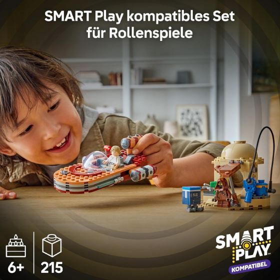 🪐 LEGO 75420 Star Wars SMART Play: Lukes Landspeeder für 19,99€ (statt 30€)