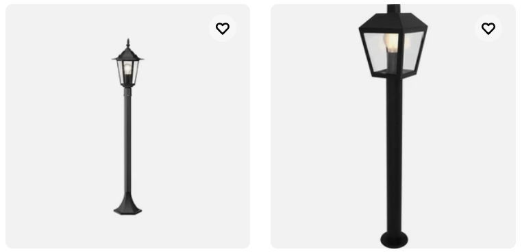 🏡 eBay:  30% Rabatt auf Außenstehleuchten   z.B. Molinella 104cm für 25,19€ (statt 55€)