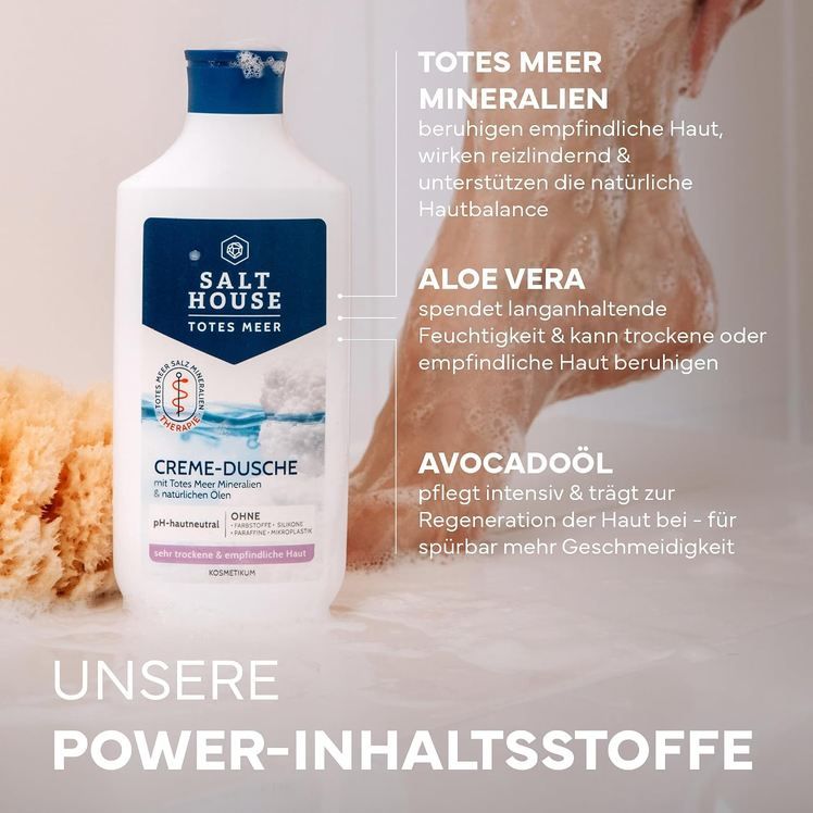 🚿 3x Salthouse Totes Meer Therapie mit Mandel- & Avocadoöl ab 7,31€ (statt 12€) 🚿 3x Salthouse Totes Meer Therapie mit Mandel & Avocadoöl ab 7,31€ (statt 12€)