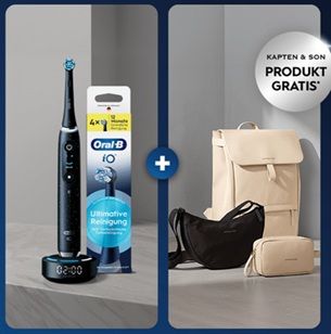 🪥  Beim Kauf einer Oral-B-Zahnbürste + Aufsteckbürsten ein Kapten & Son-Produkt gratis dazu