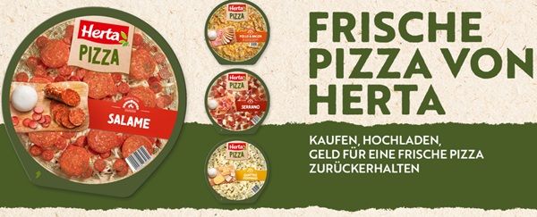 Globus: 🍕 Herta frische Pizza kostenlos ausprobieren Globus: 🍕 Herta frische Pizza kostenlos ausprobieren