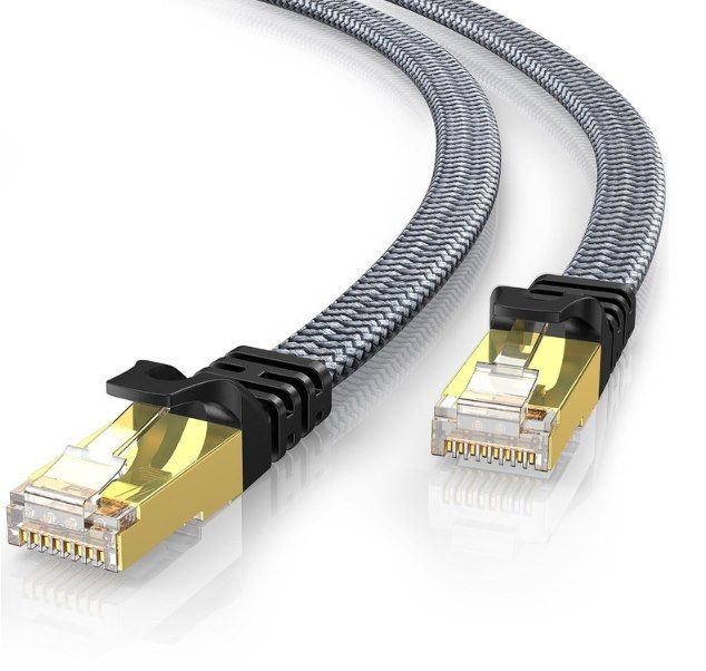 ⏲ YesTXR Cat 8 Netzwerkkabel bis 40Gbps & 5m für 4,79€ (statt 8€)