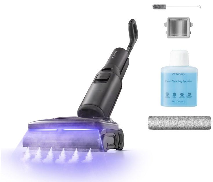 💦 Roborock F25 Steam Nass Trockensauger mit bis zu 180°C  Dampf ab 345,67€ (statt 457€)
