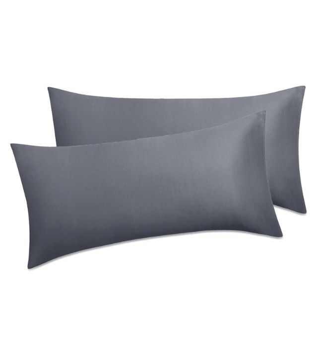 😴 2x BEDSURE Kissenbezug 40×80 aus 100% Baumwolle + Reißverschluss für 5,99€ (statt 15€)