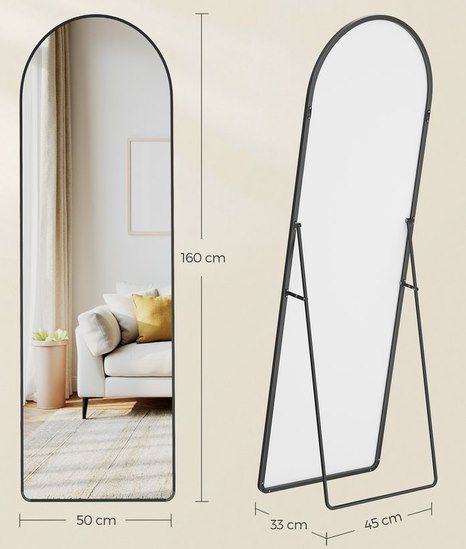 🪞 SONGMICS Ganzkörperspiegel 160 x 50 cm für 39,99€ (statt 52€) 🪞 SONGMICS Ganzkörperspiegel 160 x 50 cm für 39,99€ (statt 52€)