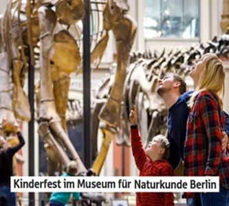 🦕 Am 20.10. kostenloser Eintritt zum Kinderfest im Museum für Naturkunde Berlin