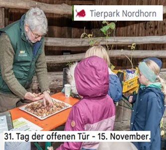 🦥 Freier Eintritt in den Tierpark Nordhorn am 15.11.