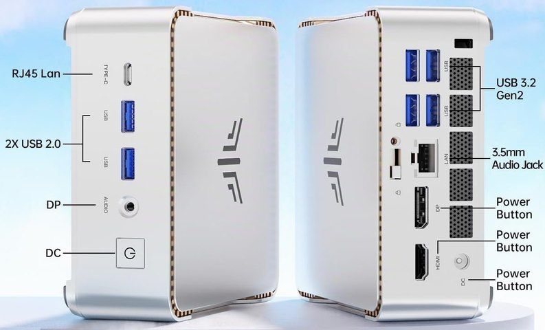 🖥️ NiPoGi P2 Mini PC mit AMD Ryzen 5400U mit 16/256GB für 314€ (statt 400€)