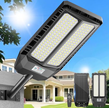 💡 Adewalk 900W Solar Straßenlaterne für Außen für 39,99€ (statt 70€)