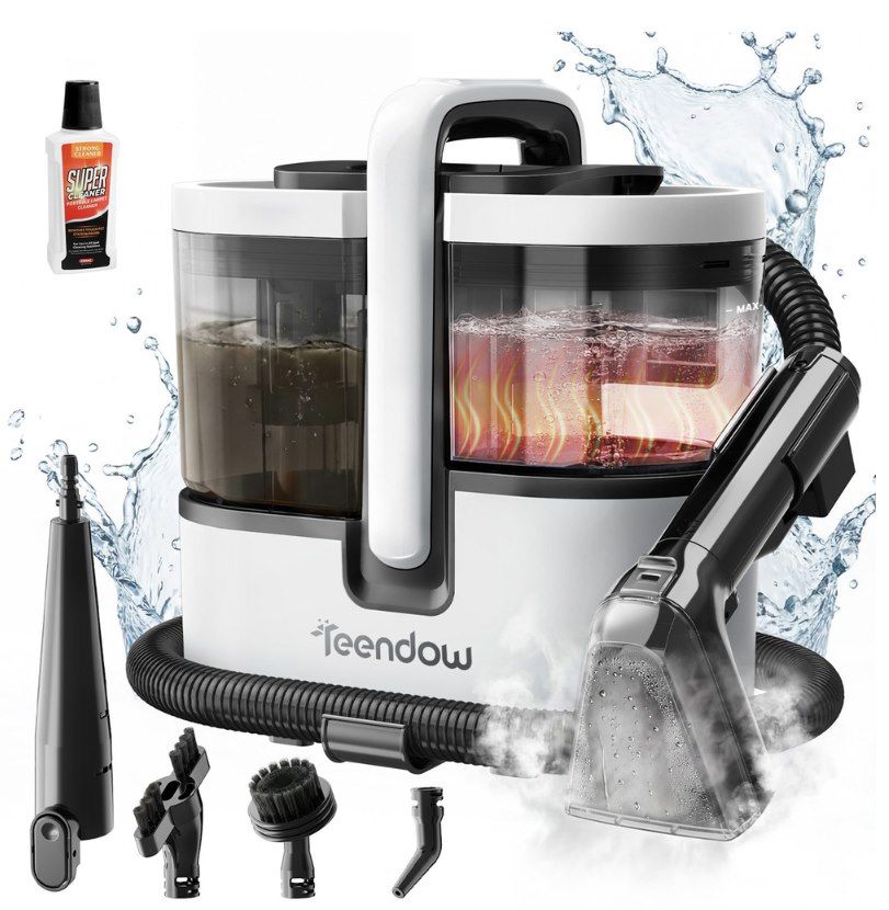 💦 Teendow C7 Max Waschsauger mit 1.800W & 1,6L+1,5L Tank für 61,82€ (statt 100€) 💦 Teendow C7 Max Waschsauger mit 1.800W & 1,6L+1,5L Tank für 61,82€ (statt 100€)