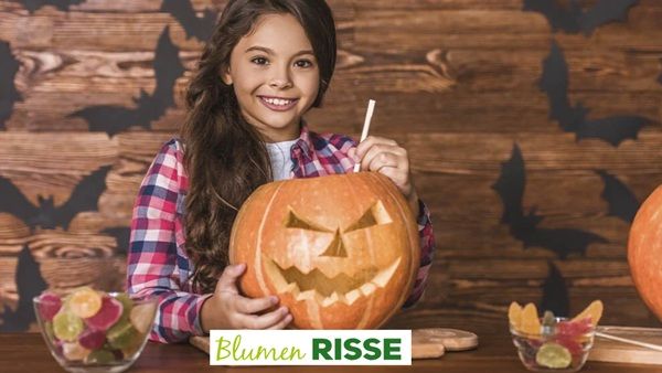 🎃 Gratis Kürbis schnitzen für Kinder am 24.10. bei Blumen Risse 🎃 Gratis Kürbis schnitzen für Kinder am 24.10. bei Blumen Risse