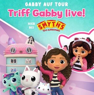 😺 In einigen Smyths Toys Stores katz-tastisches Abenteuer mit Gabby erleben
