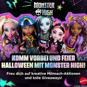 👹 Monster High Event in einigen Smyths Toys Stores