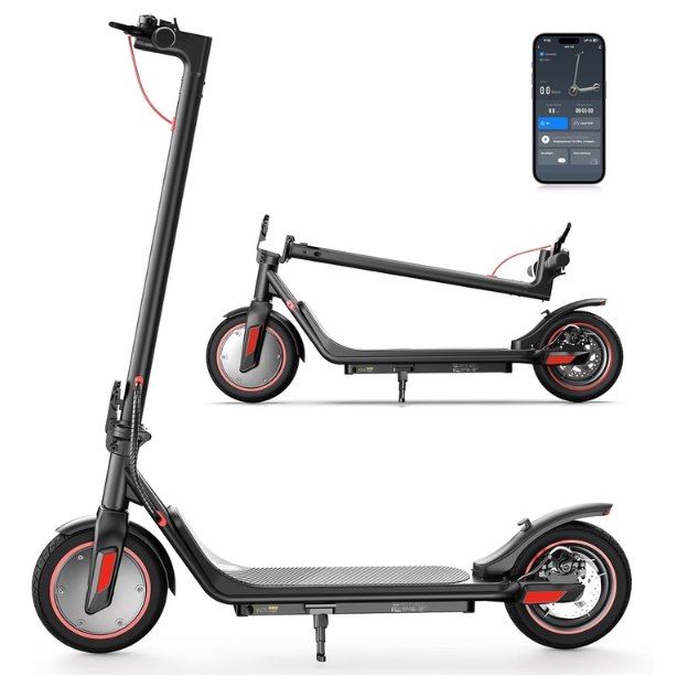 🛴 iScooter I9M E-Scooter mit Straßenzulassung, 120kg, 10 Zoll für 194,65€ (statt 265€)