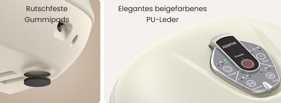 🦶 RENPHO Fußmassagegerät mit Wärme & Sprachsteuerung für 89,99€ (statt 112€)