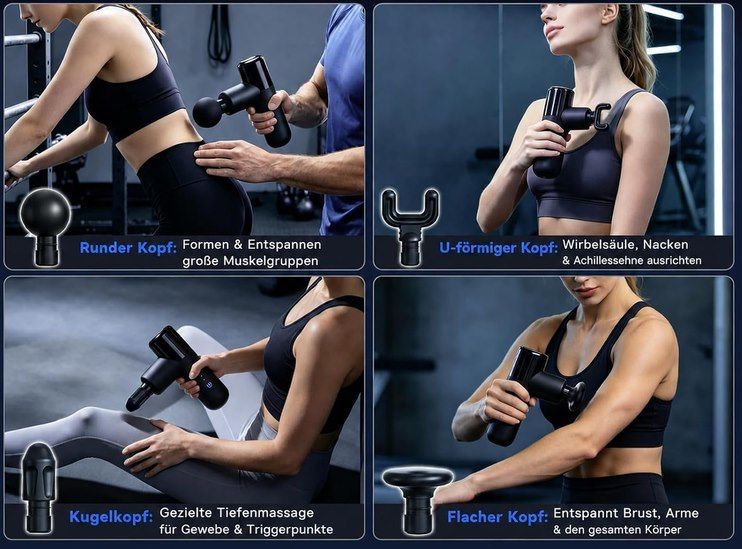 đ Zerolia Mini Massagepistole mit 5 Stufen, Drucksensor & Zubehör fĂŒr 17,84⏠(statt 36âŹ) đ Zerolia Mini Massagepistole mit 5 Stufen, Drucksensor & Zubehör fĂŒr 17,84⏠(statt 36âŹ)