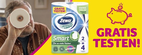 🧻 Zewa Wisch&Weg Smart kostenlos ausprobieren