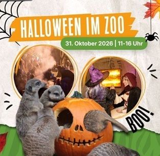 🥸 Kostenloser Eintritt für kostümierte Kinder zu Halloween in den Zoo Osnabrück