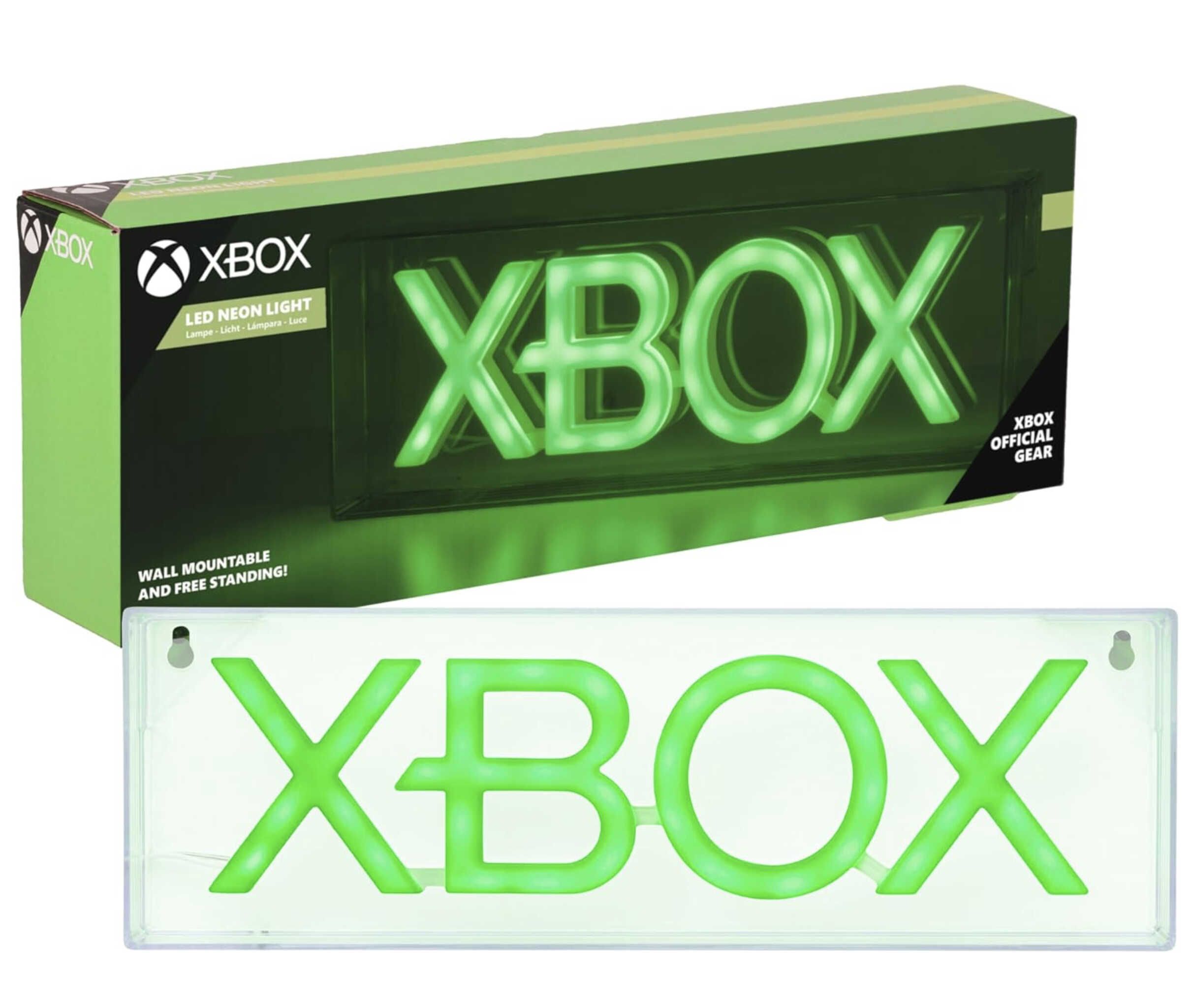 Paladone XBOX LED-Neonlicht für 21,29€ statt 30,90€ Paladone XBOX LED Neonlicht für 21,29€ statt 30,90€