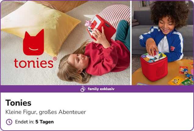 Tonies ab 9,99€ / Clever Tonies ab 6,99€
