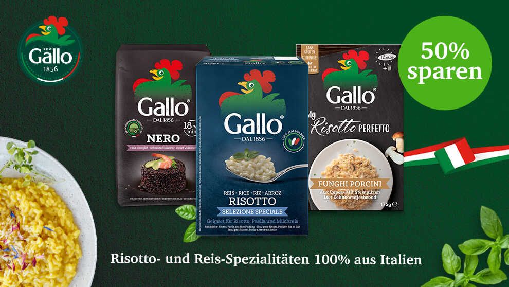 50% Cashback Riso Gallo Sortiment