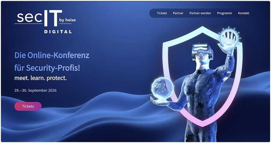 (Sponsored) Messe Ticket für die secIT digital 2026