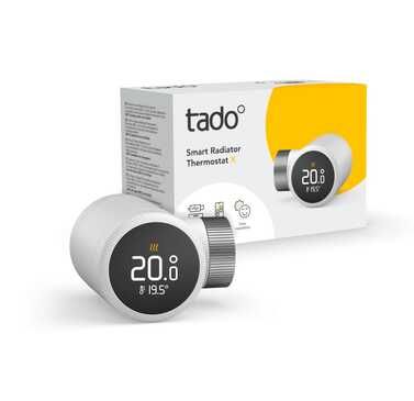 TADO Smartes Heizkörperthermostat - (X) Zusatzprodukt, Weiß - 43,99€ statt 63,99€ TADO Smartes Heizkörperthermostat (X) Zusatzprodukt, Weiß 43,99€ statt 63,99€