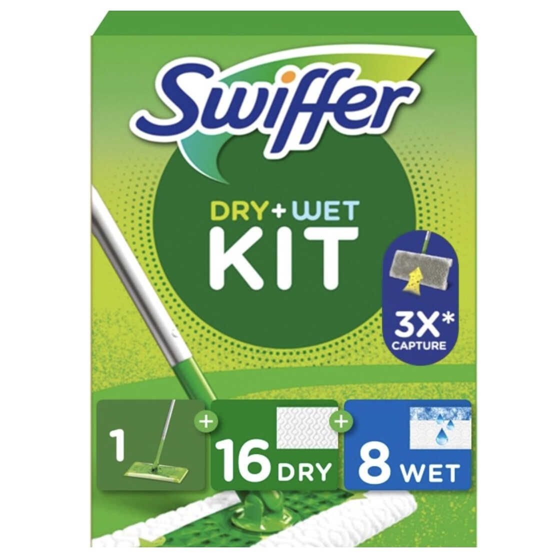 Swiffer Bodenwischer Dry & Wet Starter Set für 16,99€ (statt 19€)