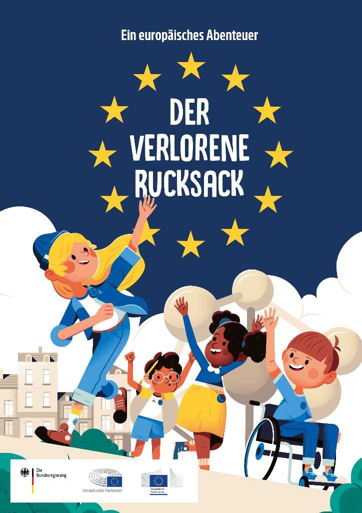 Gratis: Der verlorene Rucksack - Ein europäisches Abenteuer / Rätselheft für Kinder Gratis: Der verlorene Rucksack Ein europäisches Abenteuer / Rätselheft für Kinder