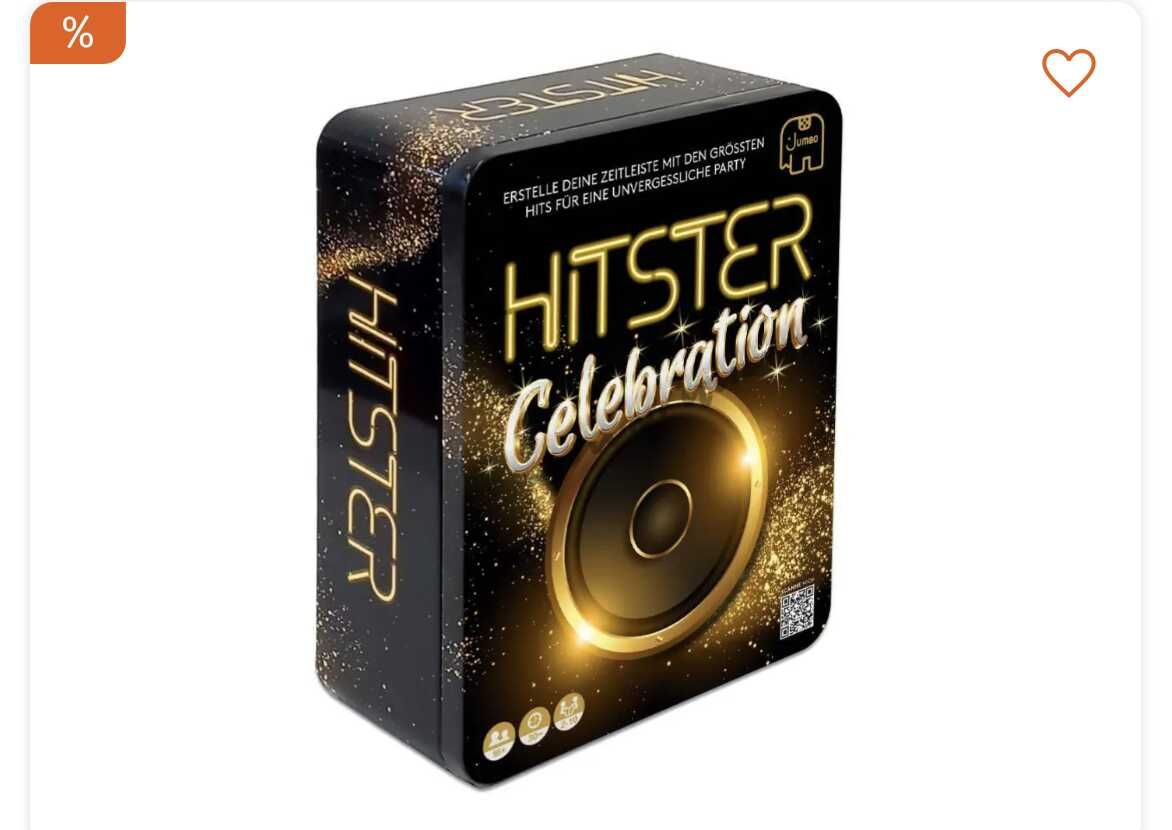 Hitster Celebration bei Müller grade für nur 24,99 statt 39,99