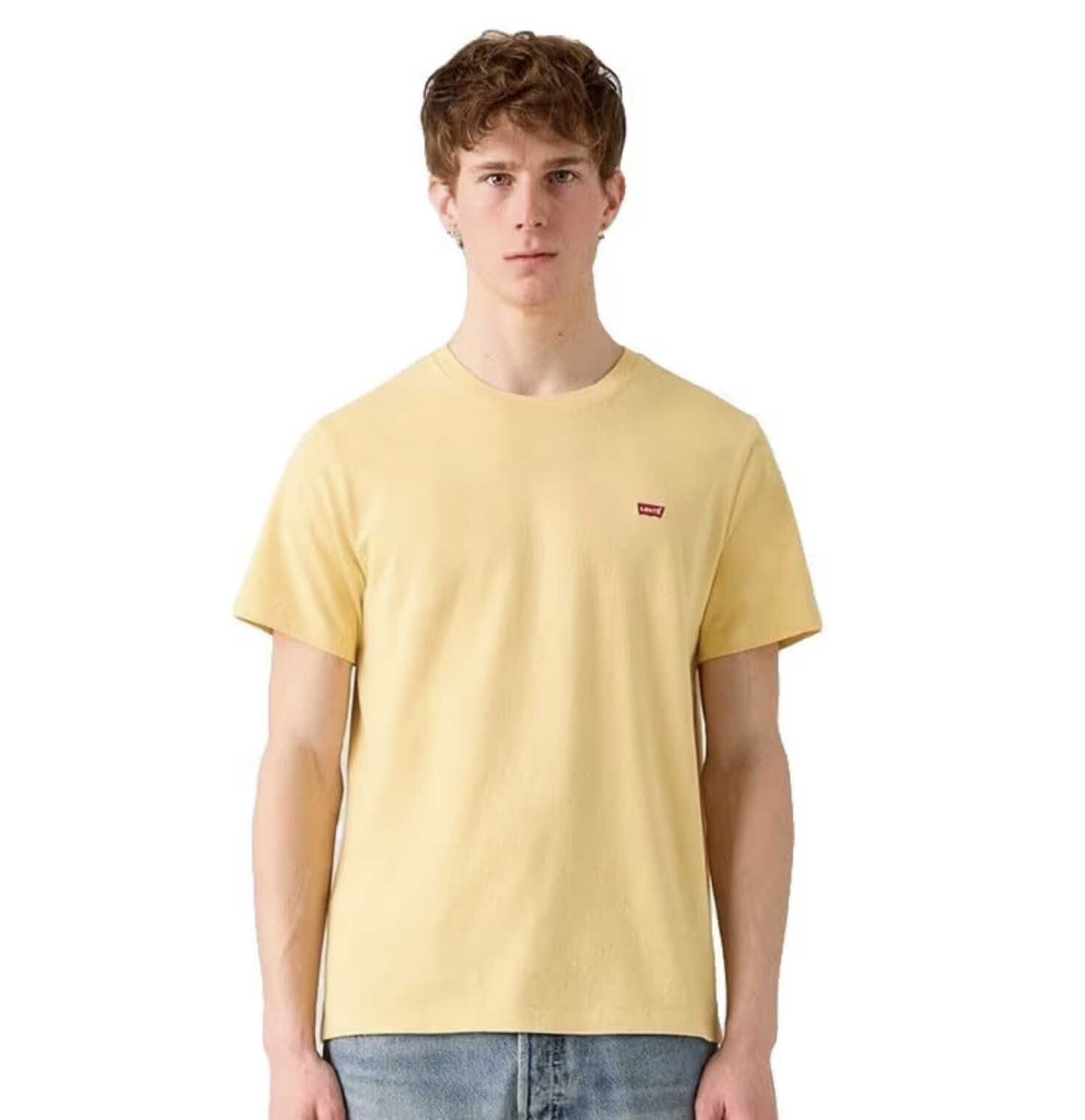 Nur Größe M: Levis Herren Ss Original Housemark Tee T Shirt ab 11,46€ statt 17,99€